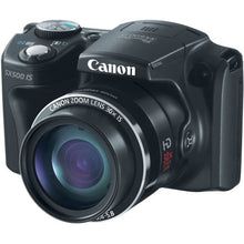 Load image into Gallery viewer, Canon PowerShot SX500 IS 16.0 MP Digital Camera with 30x Wide-Angle Optical Image Stabilized Zoom and 3.0-Inch LCD (Black) (OLD MODEL)
