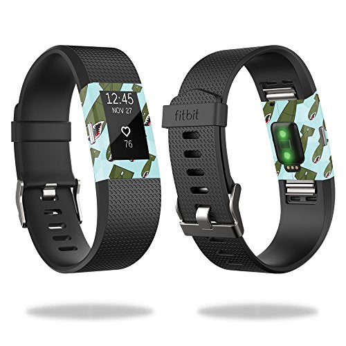 MightySkins Skin Compatible with Fitbit Charge 2 - Bombs Away | Protective, Durable, and Unique Vinyl Decal wrap Cover | Easy to Apply, Remove, and Change Styles | Made in The USA