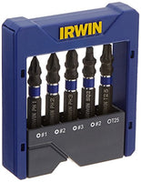 Irwin Tools 1866976 Impact Performance Series Assorted Power Bit Pocket Set (5 Piece)