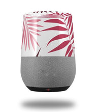 Load image into Gallery viewer, Decal Style Skin Wrap for Google Home Original - Palms 02 Red (GOOGLE HOME NOT INCLUDED) by WraptorSkinz
