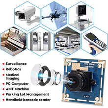 Load image into Gallery viewer, SVPRO 1080P USB Camera with CMOS OV2710 Sensor Camera Board USB Drive Free Camera Module 1920x1080 with 2.8mm Lens Video Webcam for Android Linux Windows Mac OS
