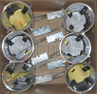 PACK OF 6 >> REMODELING 6 INCH HOUSING RECESSED CAN LIGHT FOR RETROFIT LED