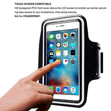 Load image into Gallery viewer, [2pack] Universal Sport Running Exercise Gym Sport Armband, iEugen Case for iPhone 11 PRO MAX X XR X XS MAX 8Plus/iPhone 7 Plus/6 Plus/6s Plus,with Key Holder &amp; Card Slot,Water Resistant-Black+Silver
