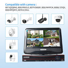 Load image into Gallery viewer, ?No HDD/Power Adapter/Mouse? 10&#39;&#39; LCD Wireless WiFi NVR 8 Channels Network Video Recorder, 1080P/3MP/5MP Motion Detection Zones, 24/7 Record, Work with Hiseeu Eseecloud Wireless Camera
