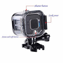 Load image into Gallery viewer, Suptig Replacement Waterproof Case Protective Housing for GoPro Session Hero 4session, 5session Outside Sport Camera for Underwater Use - Water Resistant up to 196ft (60m)
