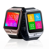 inDigi 2-in-1 SimCard + Bluetooth Smart Watch & Phone w/Pedometer + Sleep Tracker (Gold)