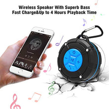 Load image into Gallery viewer, BoxWave SplashBeats+ Bluetooth Speaker - Aqua Blue, Audio and Music for Smartphones and Tablets
