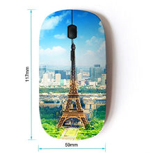 Load image into Gallery viewer, KawaiiMouse [ Optical 2.4G Wireless Mouse ] Paris Eiffel Tower
