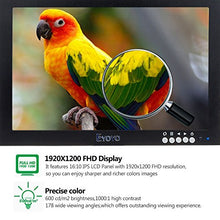 Load image into Gallery viewer, Eyoyo 10 Inch IPS LCD Hdmi Monitor 1920x1200 Full HD Monitor with HDMI/BNC/VGA/USB Input and Speaker for FPV Video Display DVD PC Laptop
