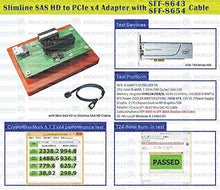 Load image into Gallery viewer, SFF-8654 to PCIe 4 Lanes Slot Adapter
