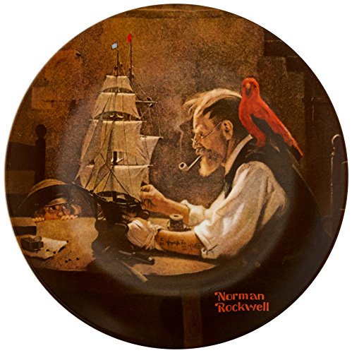 Norman Rockwell Ship Builder Plate