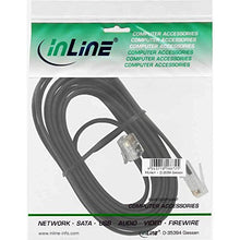 Load image into Gallery viewer, InLine 10m RJ45 to RJ12 Male/Male 6 Core Modular Cable 18648
