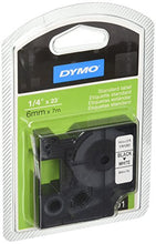 Load image into Gallery viewer, DYMO D1 Poly 1/4-Inch Black/White, BL1 (1761283)

