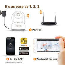 Load image into Gallery viewer, Faleemi HD Pan/Tilt Wireless WiFi IP Camera, Indoor Security Video Surveillance Camera with Cell Phone App and Sound, Two Way Audio, Night Vision, for Home/Elder/Office/Pet Monitor FSC776W
