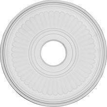 Load image into Gallery viewer, Ekena CMR16BE Ceiling Medallion, Primed White, 15 1/2 x 3 1/2 x 1 1/4-Inches
