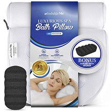 Load image into Gallery viewer, Harrison House Luxurious Bath Pillow - Plus Konjac Bath Sponge, Extra Large Suction Cups, Quick Drying Mesh
