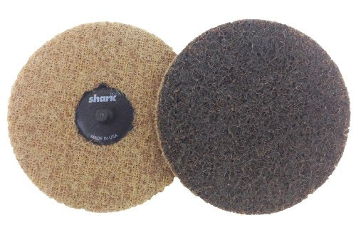 SHARK 640TB-50 4-Inch Surface Preperation Rolock Discs, Brown, 50-Pack, Grit-Coarse