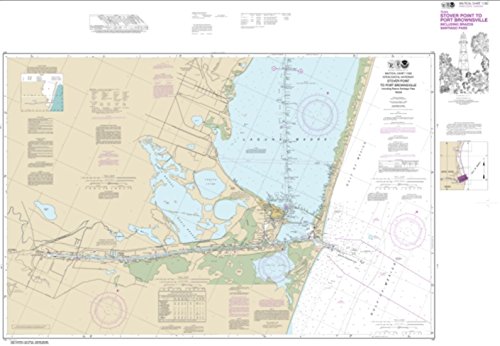 NOAA Chart 11302: Intracoastal Waterway Stover Point to Port Brownsville, including Brazos Santiago Pass