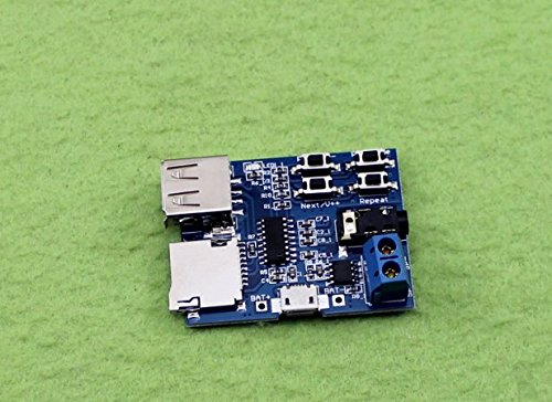 5pcs Mp3 Decode Board TF Card U Disk MP3 decoder Player Module with Power Amplifier