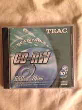 Load image into Gallery viewer, Cd-rw Rewritable Blank Cd - New
