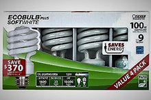 Load image into Gallery viewer, Feit Electric 23W Twist Light Bulbs 1 Box (4 Bulbs)

