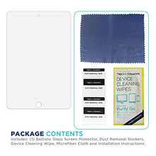 Load image into Gallery viewer, Tech Armor Ballistic Glass Screen Protector Designed for Apple iPad Mini 5 (2019), iPad Mini 4 - Case-Friendly, Tempered Glass, Ultra-Thin, Scratch and Impact Protection [1-Pack]
