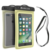 Load image into Gallery viewer, Waterproof Phone Pouch, PunkBag Universal Floating Dry Case Bag for Most Cell Phones incl. iPhone 8 Plus &amp; Samsung Galaxy S9 | Perfect for Keeping Your Cellphone &amp; Valuables Dry and Safe [Green]
