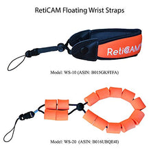 Load image into Gallery viewer, RetiCAM Floating Wrist Strap for Waterproof GoPro and Cameras - Premium Float for Underwater Devices - WS20 MiniTubes, Orange
