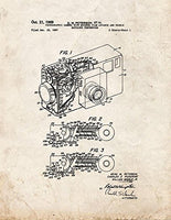 Photographic Camera With Metered Film Advance And Double Exposure Prevention Patent Print Old Look (16