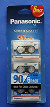 Load image into Gallery viewer, Panasonic RT-906MC Microcassette.6-Pack. 90min capacity for each tape.
