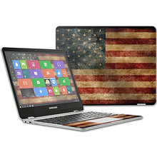 Load image into Gallery viewer, MightySkins Skin Compatible with Samsung Chromebook Plus 12.3&quot;(2017 - Vintage Flag | Protective, Durable, and Unique Vinyl wrap Cover | Easy to Apply, Remove, and Change Styles | Made in The USA
