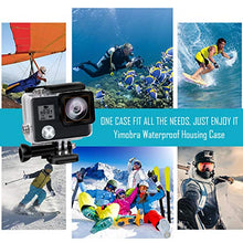 Load image into Gallery viewer, Yimobra Waterproof Housing Case for Gopro Hero 4 and Hero 3+ with Quick Release Mount and Thumbscrew Protective 147FT 45M Underwater Photography Dive Hero Transparent (Presented One More Clip)
