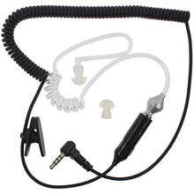Load image into Gallery viewer, KENMAX Flexible Listing Only Air Covert Acoustic Tube Earpiece FBI Curve Line Headset for Yaesu Vertex VX-1R
