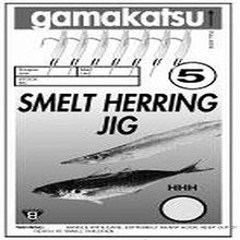 Load image into Gallery viewer, Gamakatsu 58108 Smelt/Herring Jig, Size 5 ,Black
