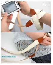 Load image into Gallery viewer, Ciesta CSS-F25-004 Fabric Camera Strap (Sweety Cream) for Toy Camera DSLR Mirrorless Camera
