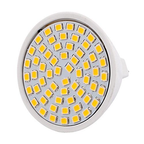 Aexit MR16 SMD Wall Lights 2835 60 LEDs Plastic Energy-Saving LED Lamp Bulb Warm White AC Night Lights 220V 6W