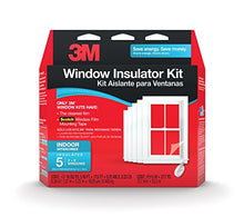Load image into Gallery viewer, 3 M Indoor Window Insulator Kit Insulates 5   3&#39;x5&#39; Windows
