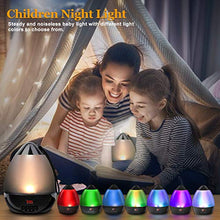 Load image into Gallery viewer, DSTANA Star Projector Night Lights for Kids with Super Timer, Best Gifts Idea for 1-12 Year Old Girl and Boy, Room Lights Glow in The Dark Stars and Moon can Make Child Sleep Peacefully - Black
