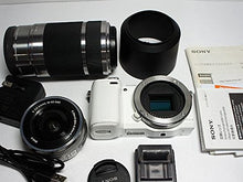 Load image into Gallery viewer, Sony Digital One Eye Camera Double Zoom Lens Kit - International Version (No Warranty)
