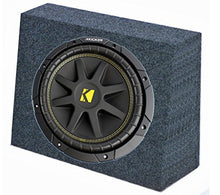 Load image into Gallery viewer, ASC Package Single 10&quot; Kicker Sub Box Regular Cab Truck Subwoofer Enclosure C10 Comp 300 Watts Peak
