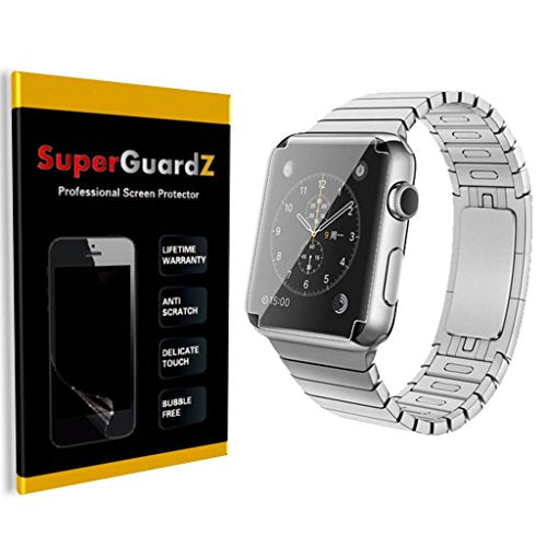 [4-Pack] For Apple Watch Series 2 38 mm (2016 Release) - SuperGuardZ [FULL COVER] Screen Protector, Ultra Clear, Anti-Scratch, Anti-Bubble