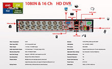 Load image into Gallery viewer, Evertech 16 Channel Digital Surveillance Recorder 1TB HDD H.265 Hybrid 4in1 HD AHD TVI CVI Analog CCTV Security DVR w/ 1TB Storage
