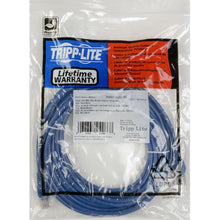 Load image into Gallery viewer, Tripp Lite Cat5e 350MHz Snagless Molded Patch Cable (RJ45 M/M) - Blue, 2-ft.(N001-002-BL)
