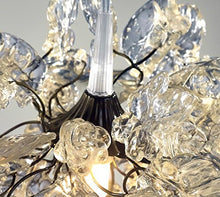 Load image into Gallery viewer, Lamp Shade - Pendant Transparent Flowers and Leaves - Hanging Light - Ceiling Lights for Home &amp; Kitchen - Light Fixtures Unique Decorations for Home and Office
