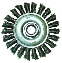 Load image into Gallery viewer, Shark 14134 5-Inch by 5/8-11 Stainless Steel Knotted Wire Wheel
