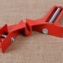 Load image into Gallery viewer, 4 pcs 90 Degree Right Angle Miter Corner Clamp 3&quot; capacity Picture Frame Holder Woodwork
