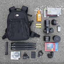 Load image into Gallery viewer, Mantona Azurit Photography Backpack (for SLRs with Attached Lens, Other Lenses, System Flash and Accessories, Tripod Holder)
