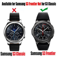 Load image into Gallery viewer, Gear S3 Frontier Band with Case, Shock-Proof and Shatter-Resistant Protective Case Cover with Silico
