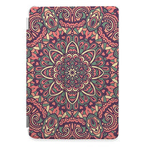 Load image into Gallery viewer, CasesByLorraine Apple iPad Air Case, Pink Mandala Floral Pattern Stylish Smart Cover for iPad Air with auto Sleep &amp; Wake Function - N15

