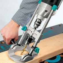Load image into Gallery viewer, wolfcraft 4525404 Muilt-Angle Drill Guide Attachment with Chuck for 1/4&quot; and 3/8&quot; Drills
